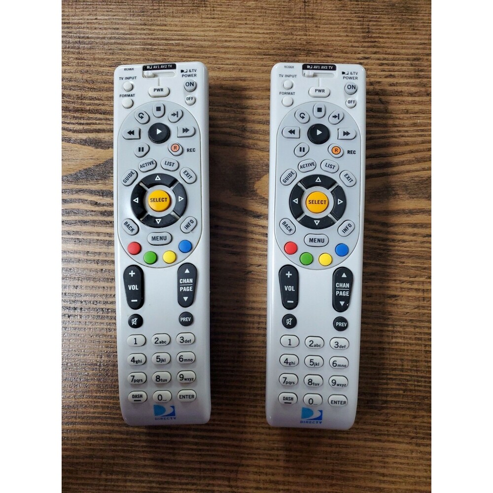 DIRECTV Remote Control RC66X Tested Working